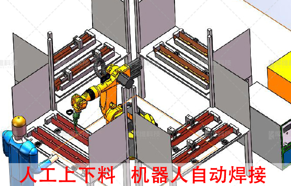 不銹鋼線槽自動(dòng)焊接機(jī)器人與人工焊接有什么區(qū)別？